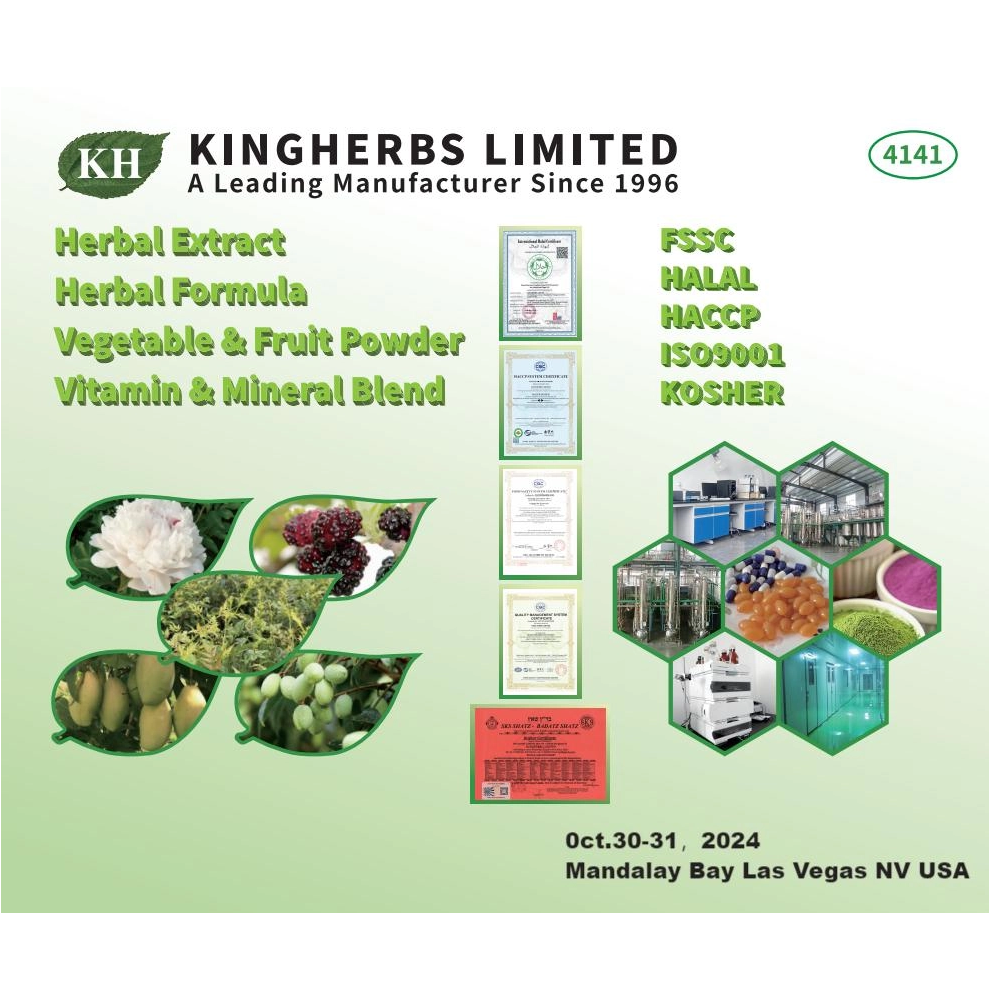 Kingherbs: Ingredientes naturales para un mundo más saludable (SupplySide West 2024)